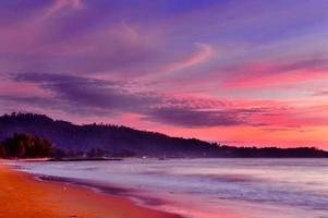 roxo sunset beach viwe .phanga tailândia