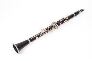 clarinete em branco