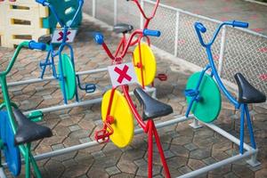playground com distanciamento social foto