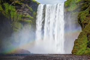 a cachoeira na Islândia foto
