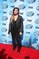 los angeles, 21 de maio - demi lovato no american idol season 13 finale no nokia theatre no la live em 21 de maio de 2014 em los angeles, ca foto