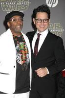 los angeles, 14 de dezembro - spike lee, jj abrams at the star wars - the force desperta estreia mundial em hollywood and highland em 14 de dezembro de 2015 em los angeles, ca foto