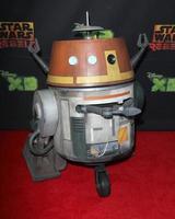 Los Angeles, 18 de fevereiro - Chopper Droid na estreia global de Star Wars Rebels 2ª Temporada na Star Wars Celebration, Anaheim Convention Center em 18 de abril de 2015 em Anaheim, CA foto