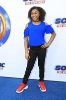 los angeles, 25 de janeiro - sydney thomas no evento sonic the hedgehog family day no paramount theatre em 25 de janeiro de 2020 em los angeles, ca foto