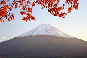mt. Fuji no outono foto