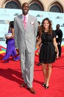 john salley chegando ao bet awards 2009 no auditório shrine em los angeles, ca em 28 de junho de 2009 ©2008 kathy hutchins foto de hutchins