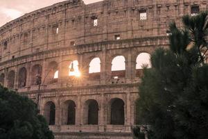 roma, itália: coliseu, anfiteatro flavian foto