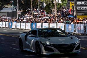 guadalajara, méxico - 25 de outubro de 2022 showrun checo perez, foto