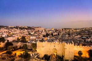 portão de damasco e jerusalém, israel