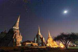 wat phra sri sanphet ayutthaya tailândia foto