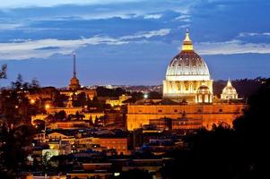 Vaticano à noite foto