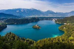 lago sangrado, eslovênia, europa