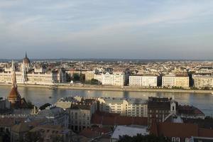 vista panorâmica em budapeste, hungria foto