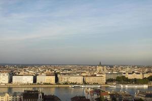 vista panorâmica em budapeste, hungria foto