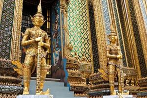 antigo palácio real da guarda em bangkok, tailândia foto