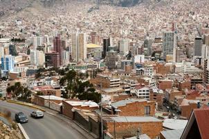 la paz city - bolivia foto