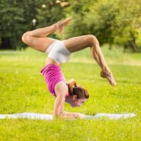exercício de visão de ioga foto