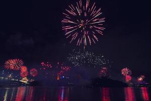 fogos de artifício em Brisbane - 2014 foto