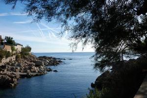 costa brava, s'agaro pertencente a sant feliu de guixols, catalunha, espanha foto