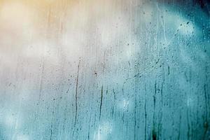 janelas de vidro molhado úmido úmido fresco frio tom de cor foto