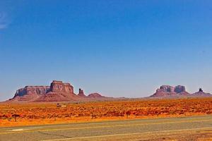 vale do monumento em utah foto