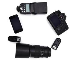 conjunto para fotografia digital foto