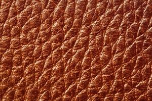 textura de couro marrom como fundo abstrato, tela cheia de textura de belo padrão foto
