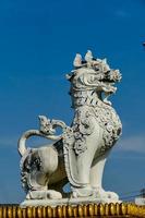 vista da estátua chinesa foto