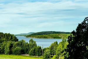 paisagem na suécia, europa foto