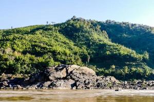 paisagem rural no leste da ásia foto