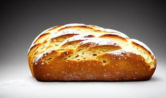 forno - tradicional pão fresco quente cozido. tiro perto do pão. foto