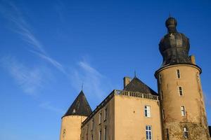 outono em um castelo na Vestfália foto