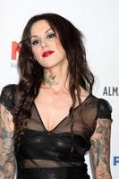 katherine von drachenberg, também conhecida como kat von d, chegando ao 2009 alma awards royce hall, ucla los angeles, ca 17 de setembro de 2009 foto