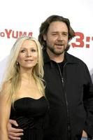 russell crowe e esposa danielle 3 - 10 para yuma premiere westwood, ca 21 de agosto de 2007 2007 foto