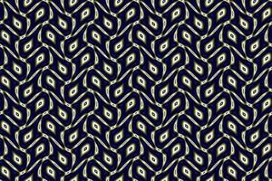 padrão de mosaico abstrato simétrico amarelo-azul geométrico sem costura, textura, design foto