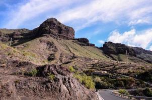 paisagem nas ilhas canárias foto