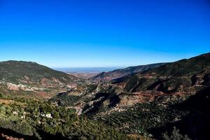 paisagem em marrocos foto