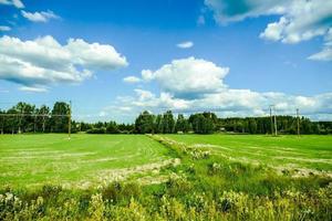 paisagem na suécia, europa foto