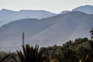 paisagem em marrocos foto