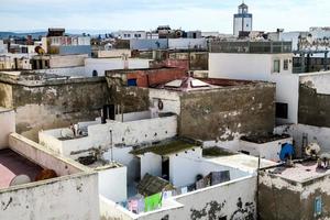 Edifícios em Marrakech, Marrocos foto