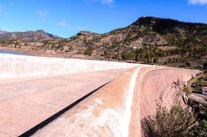 paisagem rochosa nas ilhas canárias foto