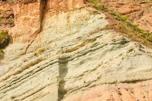 paisagem rochosa nas ilhas canárias foto