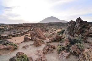 vista da paisagem do deserto foto