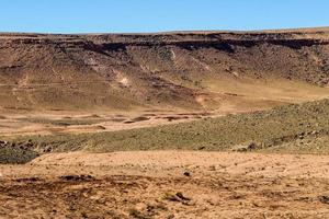 vista da paisagem do deserto foto