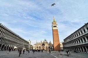 veneza, itália, 2022 - praça san marco foto