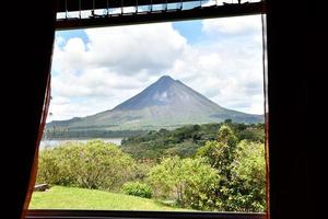 vulcão na costa rica foto