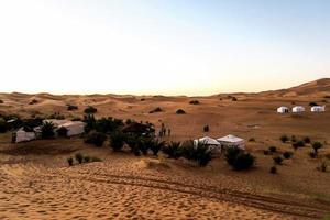 vista da paisagem do deserto foto