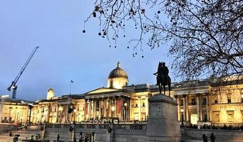 Londres, no Reino Unido, em 2022. Uma vista da Trafalgar Square foto