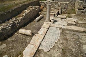 tripolis na antiga cidade meandro em denizli, turkiye foto