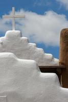 capela de san geronimo em pueblo de taos, eua foto